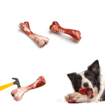 Стойкая к укусам нейлоновая игрушка для жевания костей собаки